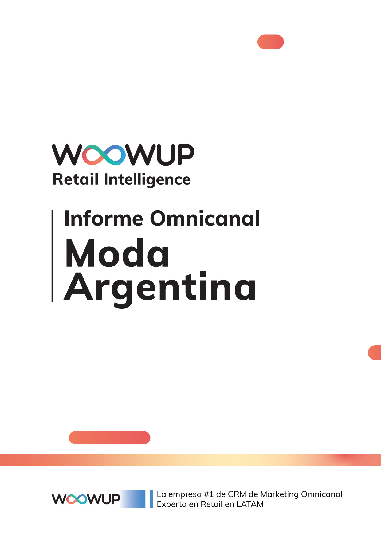Informe omnicanal moda argentina WoowUp